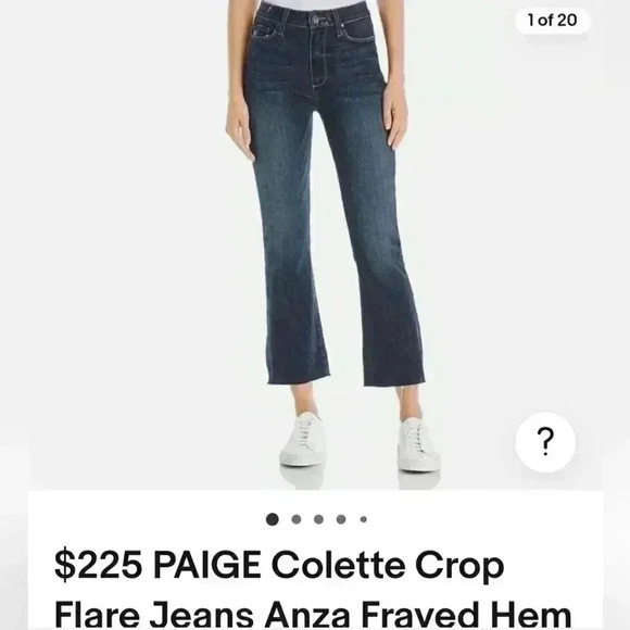 Paige Colette Crop Flare 27 - Picture 1 of 7